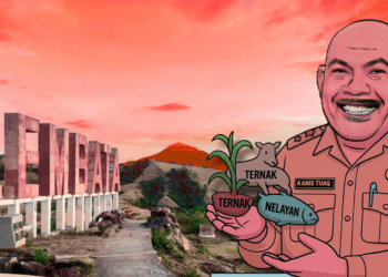 Ilustrasi: Lembata di Tangan Kanis-Janji Politik yang Terkatung-katung di Birokrasi Patronase/NLA.